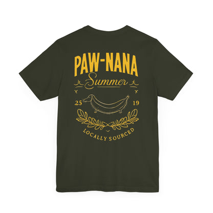 Dachshund Tshirt - Pawnana Summer 2519 Locally Sourced Tee