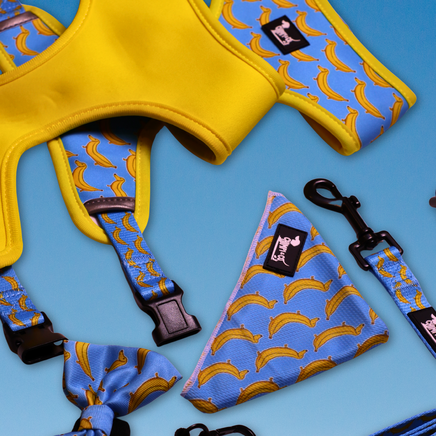 Paw-nana Reversible Dog Harness Bundle